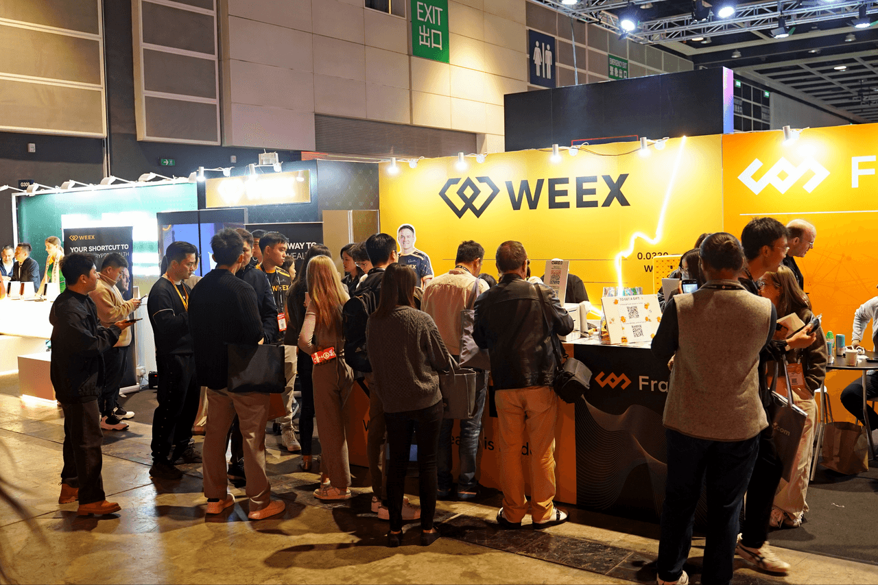 WEEX في مؤتمر Consensus Hong Kong 2025