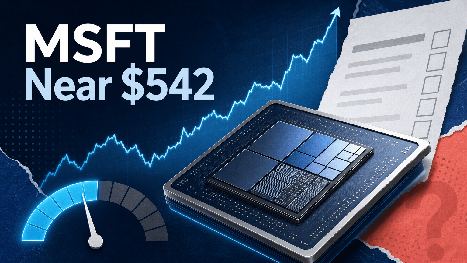 Акции MSFT около 542 $: что на самом деле заявляет Azure Maia 300 и что ещё нужно доказать