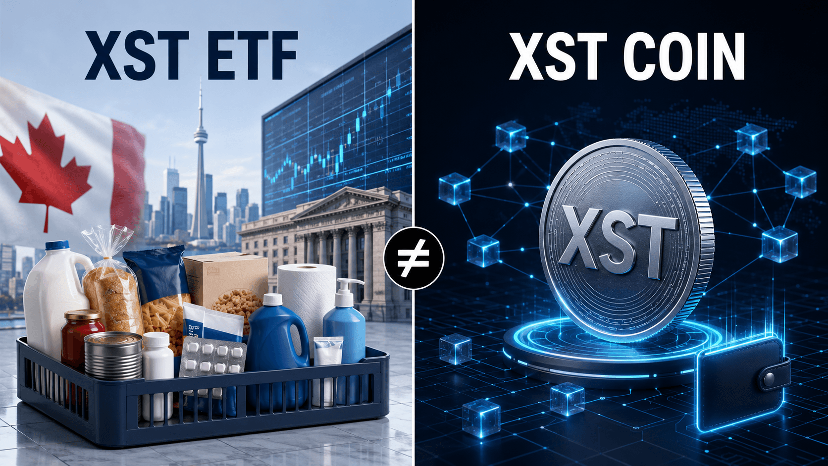 XST ETF і XST Coin (XSolut): не плутайте ці два абсолютно різні активи
