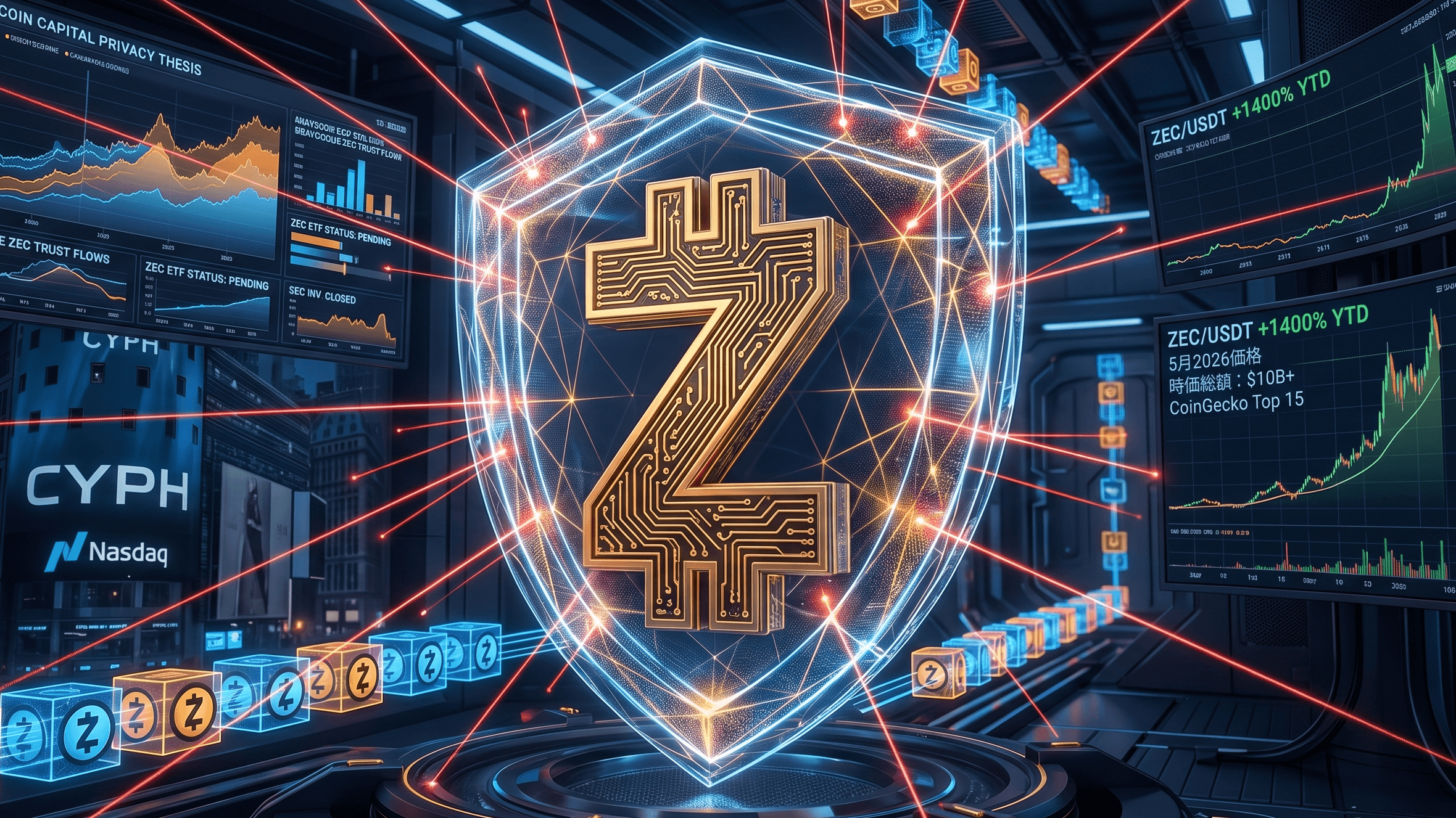 ZEC (Zcash) là gì? Tìm hiểu về Bằng chứng không kiến thức, lý do đằng sau đợt tăng giá năm 2026 và cách giao dịch trên WEEX