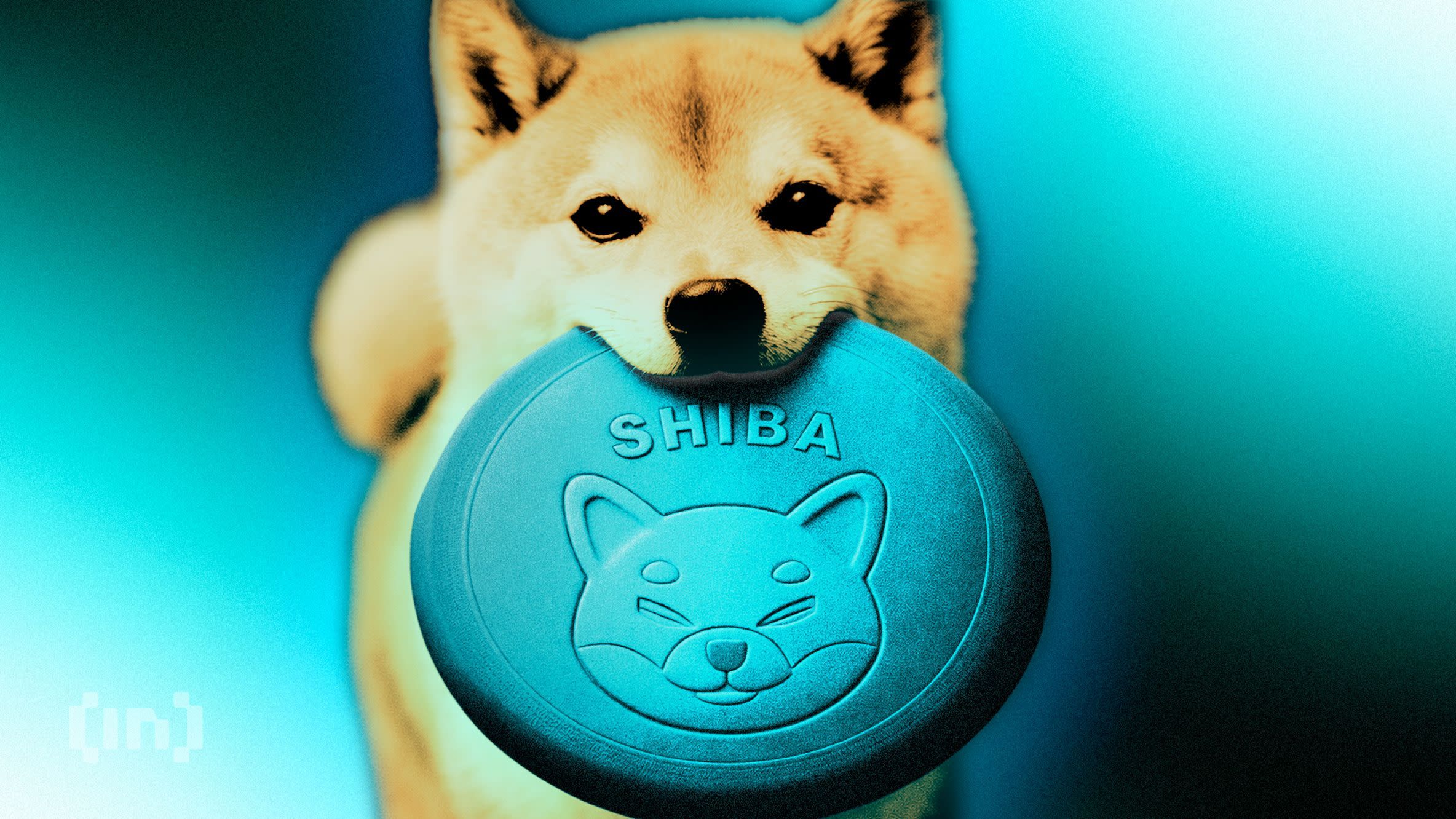 Perro Shiba Inu con símbolo del token SHIBA que representa memecoin cultura y criptomonedas bombo