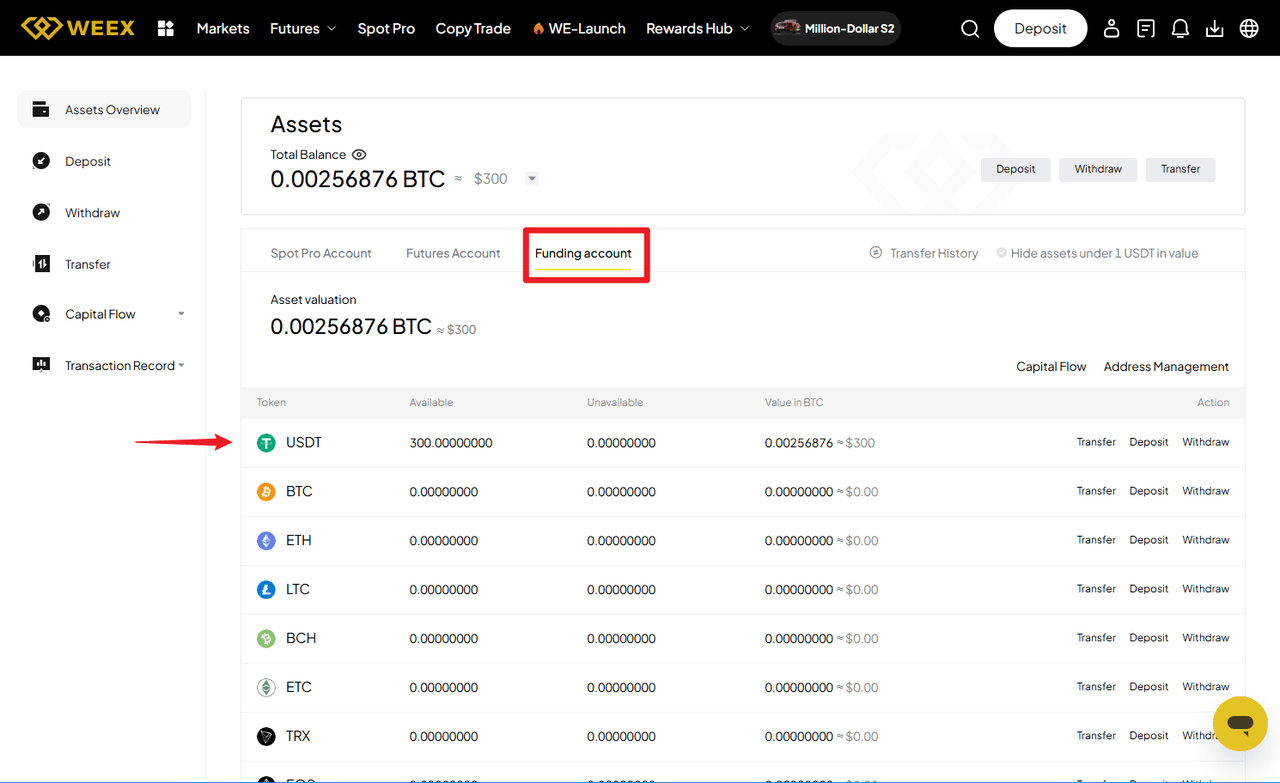 Comprar usdt a través de weex P2P 3.PNG