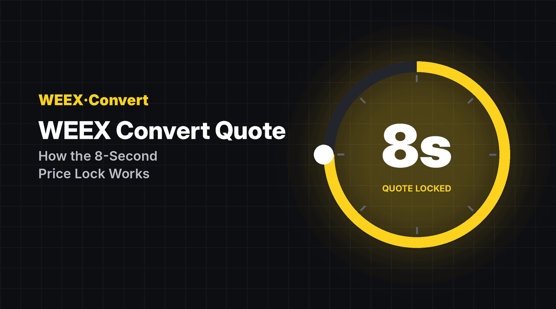 Котировка WEEX Convert: как на самом деле работает фиксация цены на 8 секунд