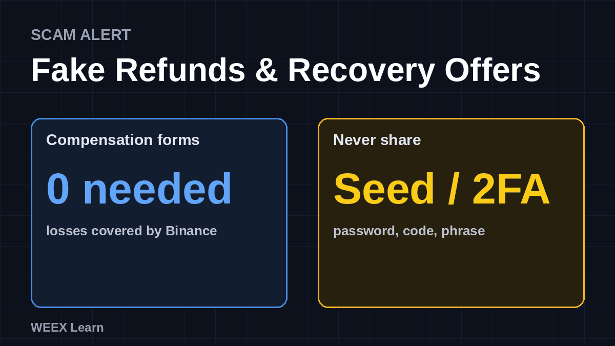 Estafas tras el hackeo de Binance: cómo detectar falsas ofertas de reembolso y recuperación