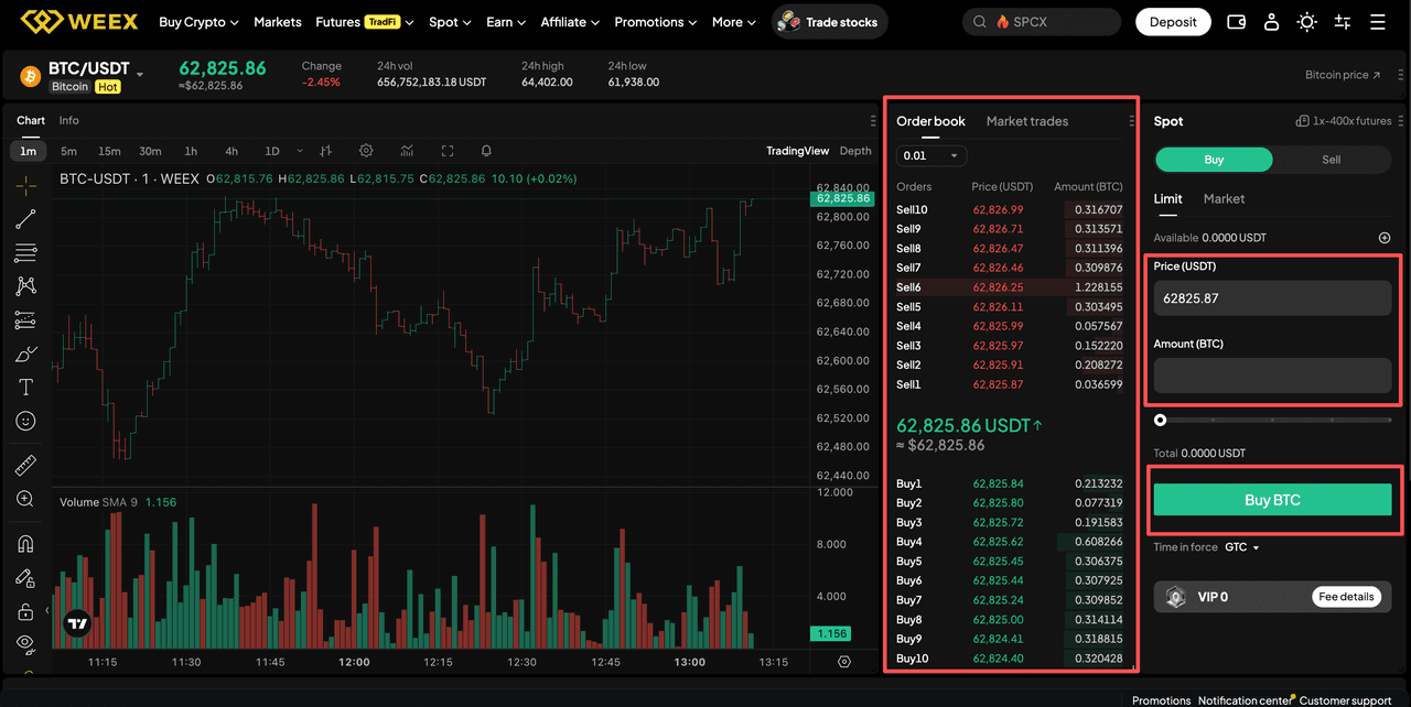 Cómo comprar criptomonedas en el exchange WEEX en 2026: Guía completa