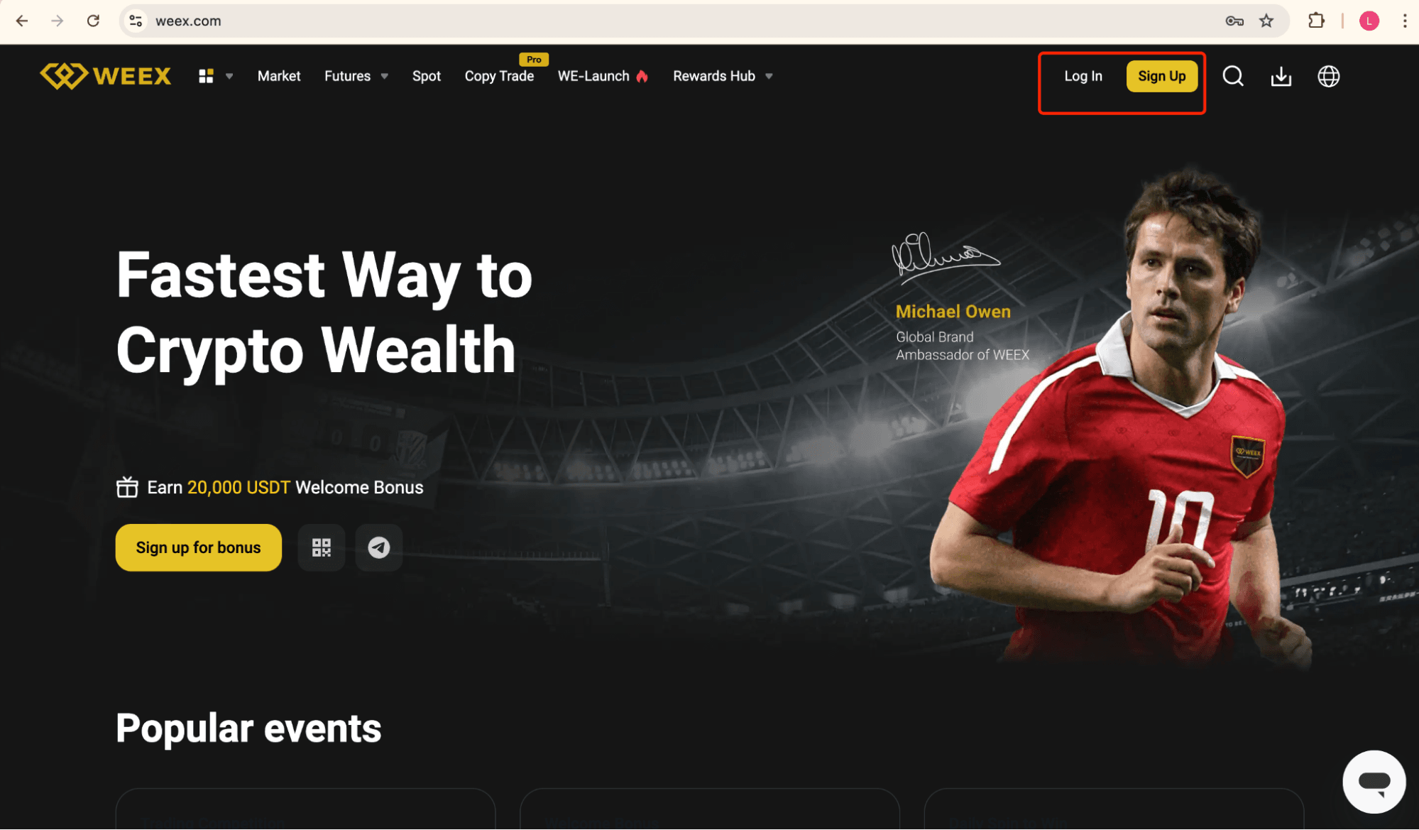 6 Pasos para Crear Tu Cuenta de WEEX Exchange