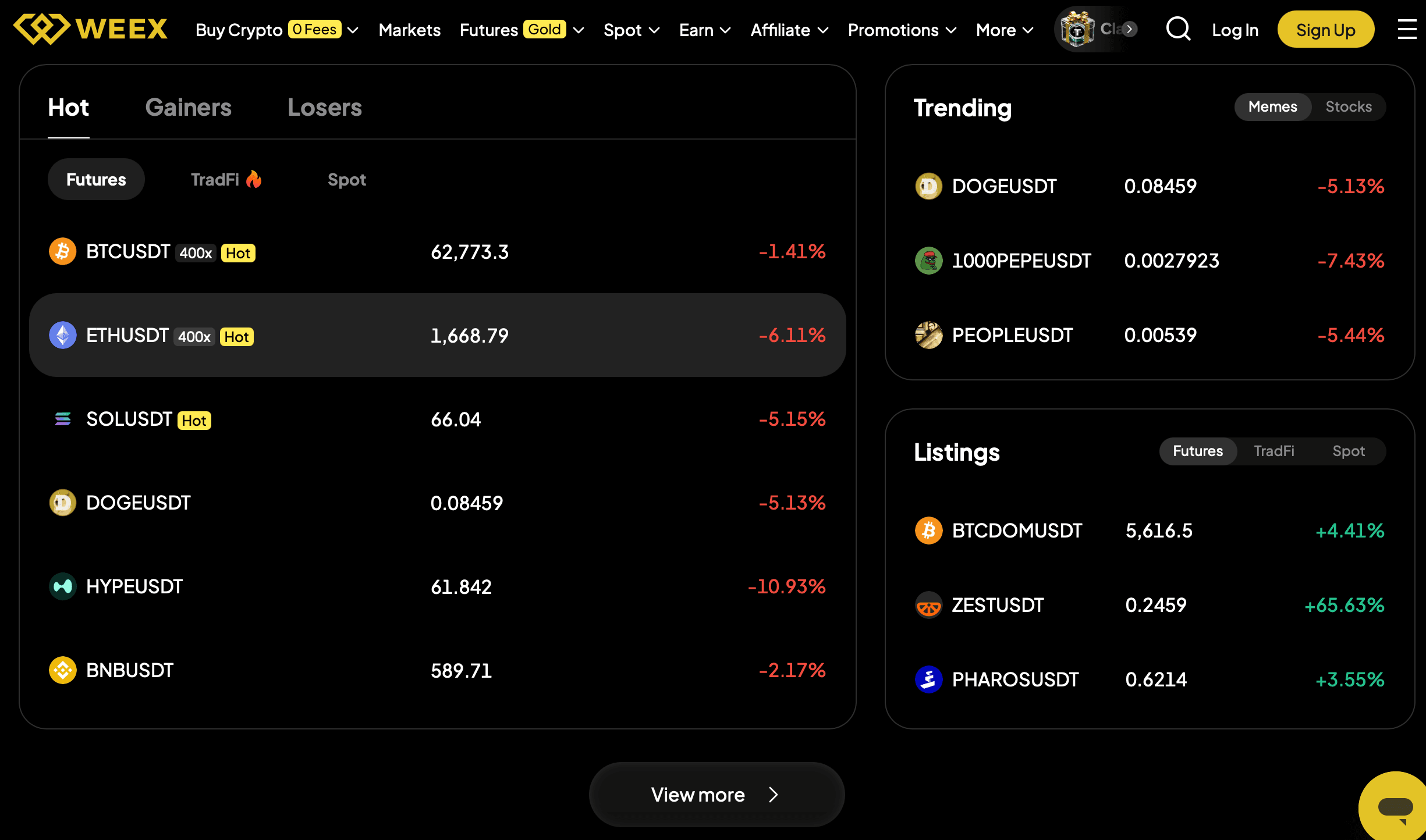¿Detectar tendencias antes que la multitud? Prueba el nuevo Market Leaderboard de WEEX con Hot, Gainers, Losers y más