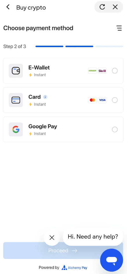 Шаг 5: Как купить DOGE с HKD на WEEX? Версия APP