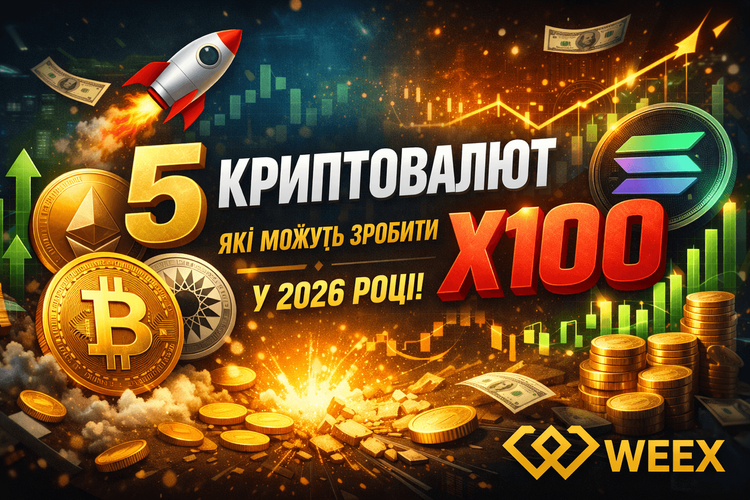 5 loại tiền điện tử có khả năng tăng 100 lần vào năm 2026