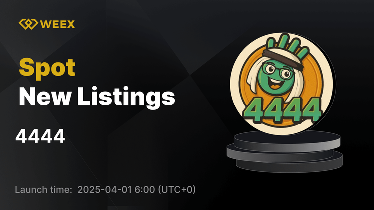 4444 USDT Operando ahora en vivo en WEEX