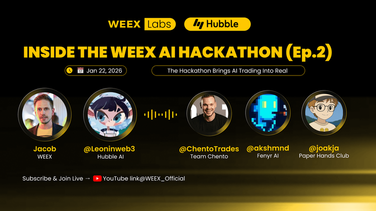 Jak sztuczna inteligencja miażdży traderów: 5 kluczowych lekcji z hackathonu handlowego WEEX o wartości 1,8 mln dolarów