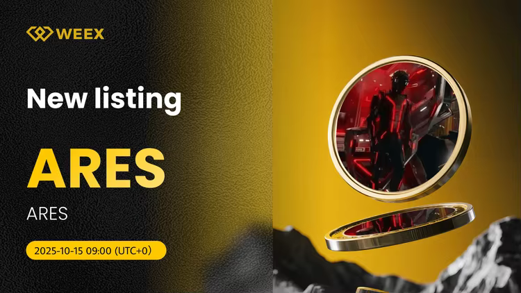 ARES USDT en tiempo real: WEEX lista las monedas ARES para el trading en spot