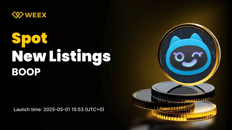 BOOP debuta en WEEX Spot – BOOP USDT Trading ya está disponible