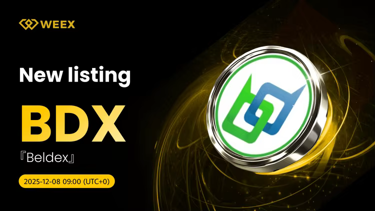 Beldex (BDX) Coin Listed on WEEX with BDX USDT Spot Trading Pair
