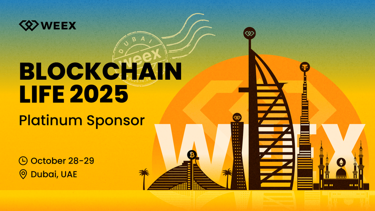 WEEX تشارك في Blockchain Life دبي 2025