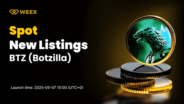 Botzilla (BTZ) se lanza en WEEX con el par de trading BTZ USDT