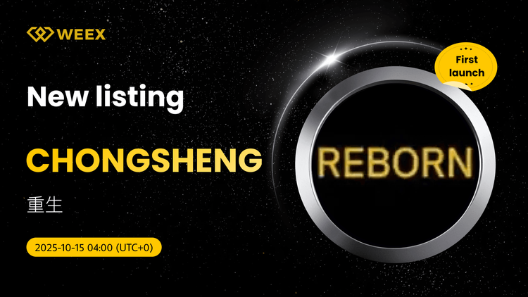 CHONGSHENG USDT ya está en marcha en WEEX: Tradea con la moneda de Chongsheng
