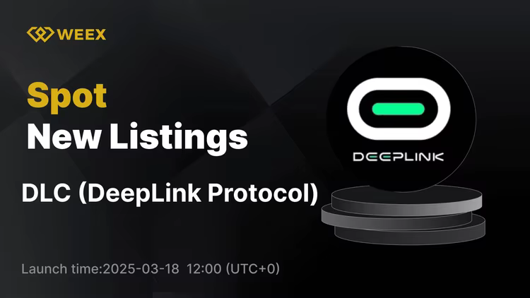 Protocolo DeepLink (DLC) ahora listado en WEEX – DLC USDT Trading disponible