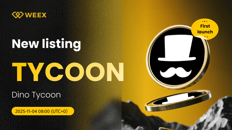 TYCOON USDT Spot Trading ya está en vivo en WEEX Exchange