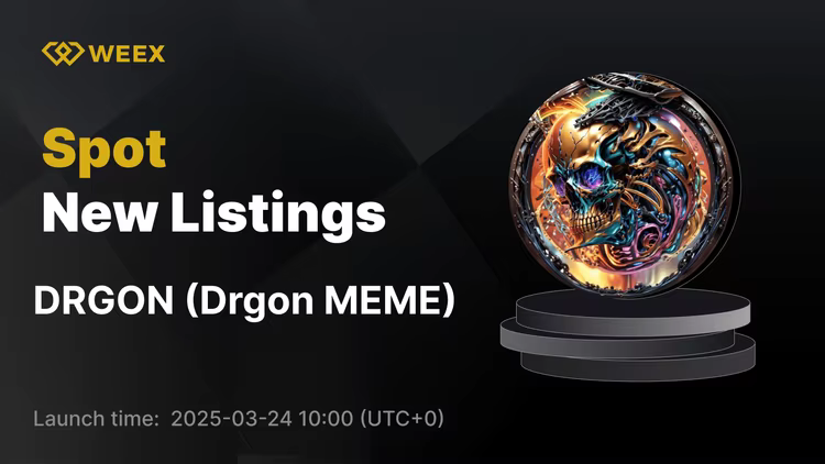 EL MEME de Drgon (DRGON) cotiza en WEEX – DRGON USDT Trading ya está disponible