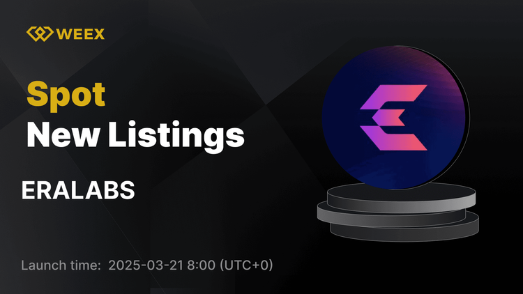 ERALABS (ERALABS) se une a WEEX – Opera en ERALABS USDT ahora
