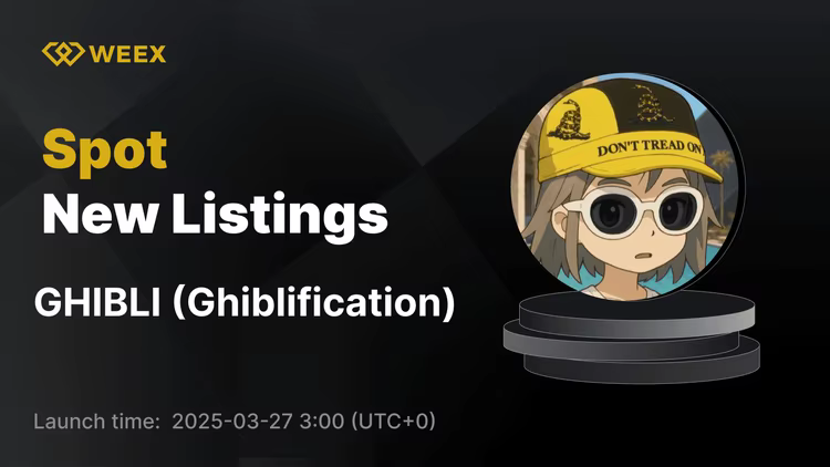 Ghiblification (GHIBLI) ahora disponible en WEEX con GHIBLI USDT Trading
