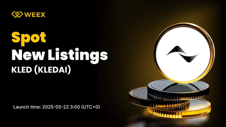 KLEDAI (KLED) Debuts on WEEX Spot Market