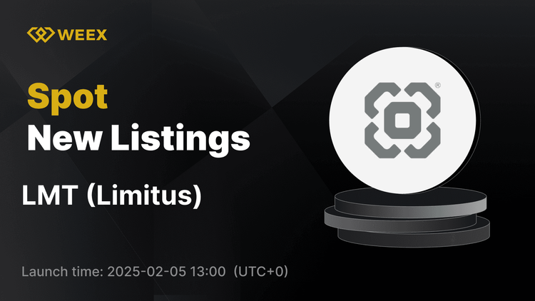 Limitus (LMT) ya está disponible en WEEX: ¡opere con LMT USDT hoy mismo!