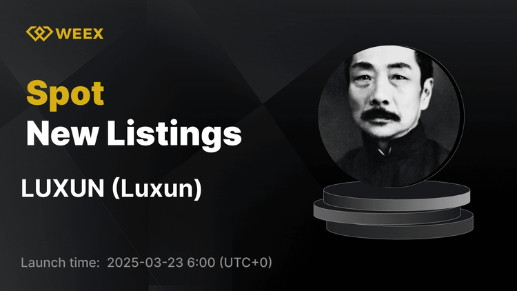 Luxun (LUXUN) cotiza en WEEX – ¡Opere con LUXUN USDT ahora!