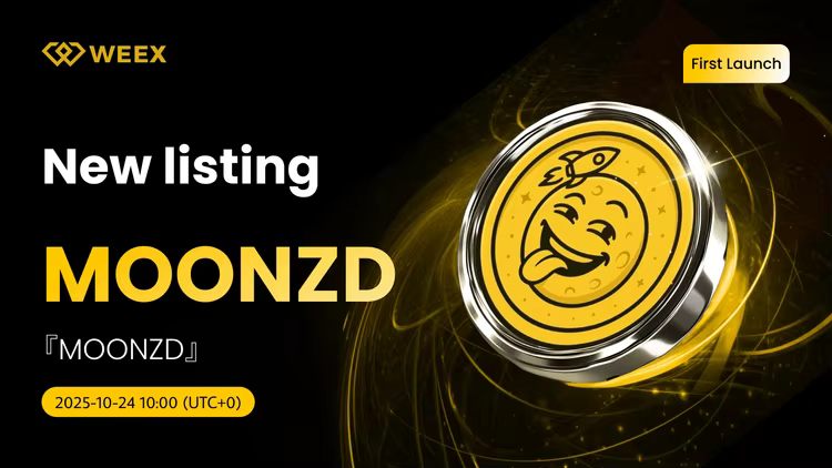 El comercio al contado de MOONZD USDT debuta en el intercambio WEEX