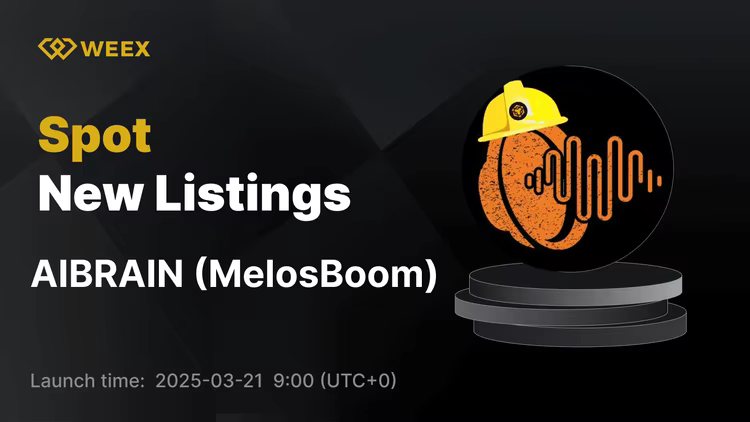 MelosBoom (AIBRAIN) ahora cotiza en WEEX – Comienza la negociación de AIBRAIN USDT