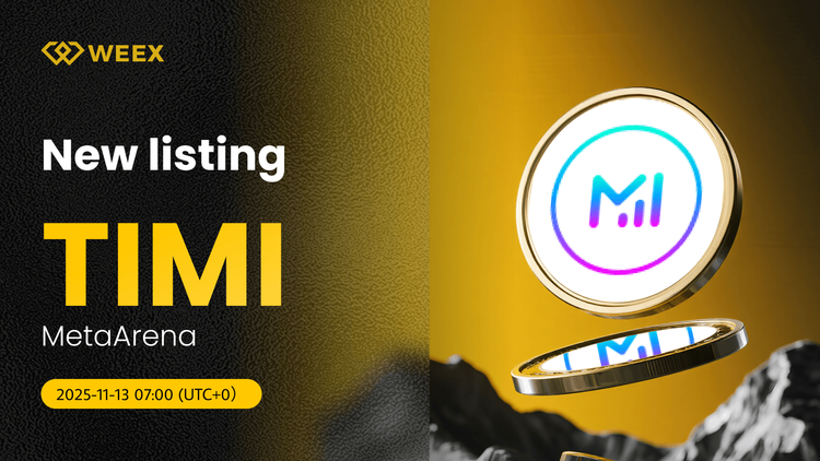 TIMI USDT Spot Trading para Moneda MetaArena (TIMI) en WEEX
