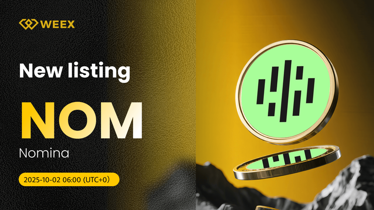 NOM USDT Trading Goes Live: WEEX Listas Moneda Nomina