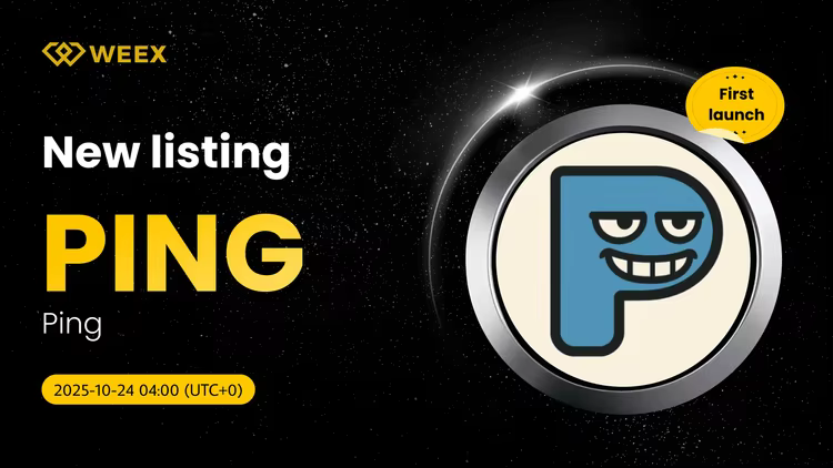 PING USDT en tiempo real en WEEX: Listado de monedas de Ping (PING)