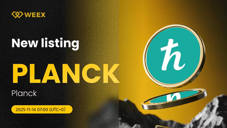 El par de trading Spot PLANCK USDT se ha listado en el intercambio WEEX