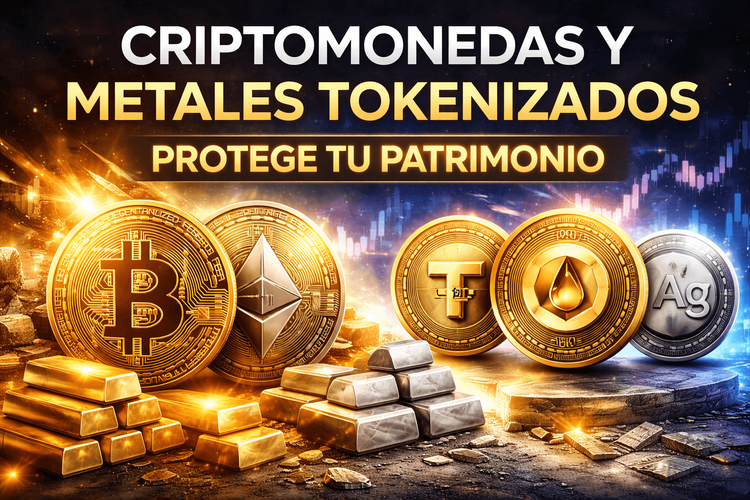 Chroń swój majątek za pomocą kryptowalut i tokenizowanego złota