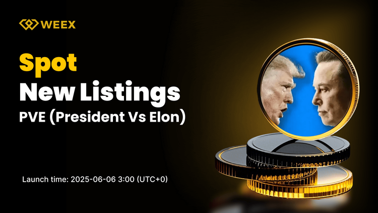 President Vs Elon (PVE) se lanzará en WEEX Spot.