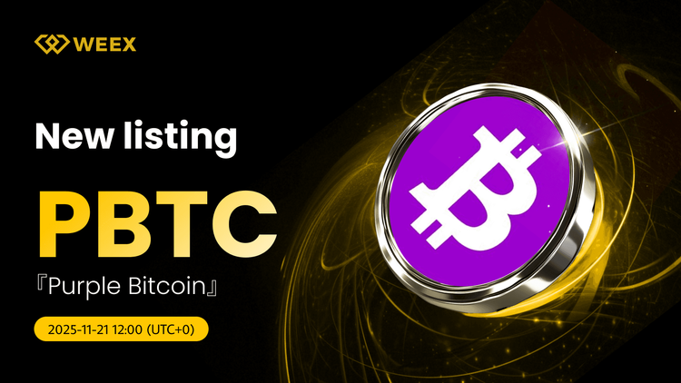 Par USDT de PBTC Listado en WEEX: Opera con Bitcoin púrpura ahora