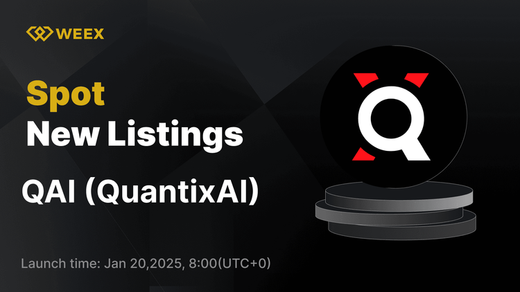 QuantixAI (QAI) wurde jetzt auf WEEX aufgelistet – QAI USDT Pair Trading Opens
