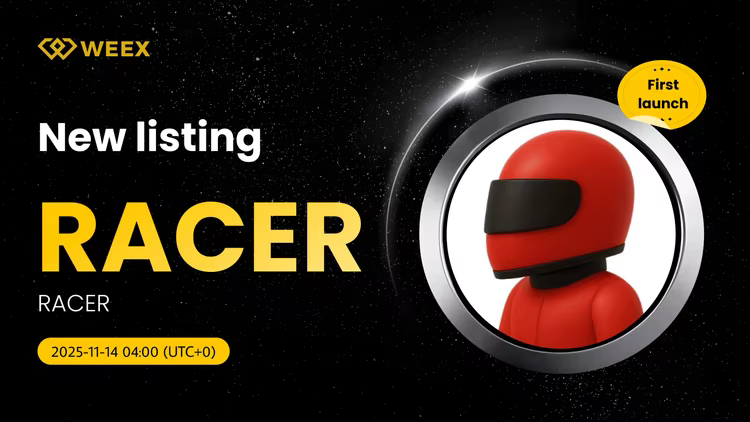 Listado de estreno de RACER USDT: WEEX lista la moneda RACER