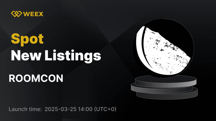 ROOMCON (ROOMCON) ya está disponible en WEEX Spot – Comienza el trading con ROOMCON USDT