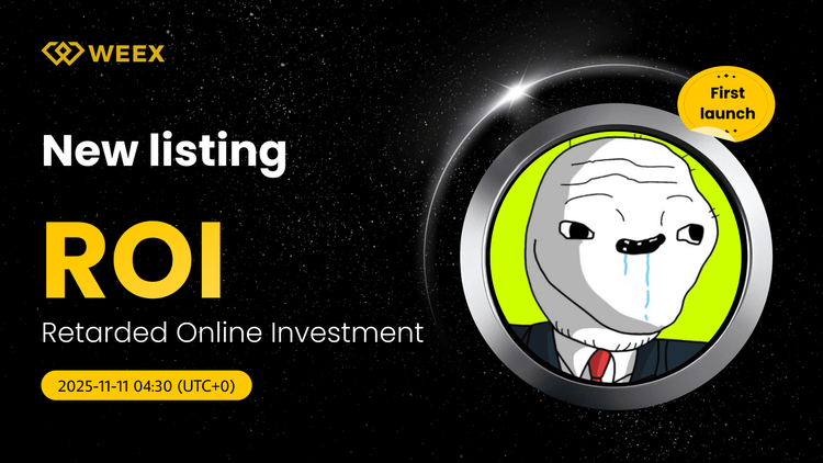 ROI USDT Listas en WEEX: Moneda de inversión en línea retrasada