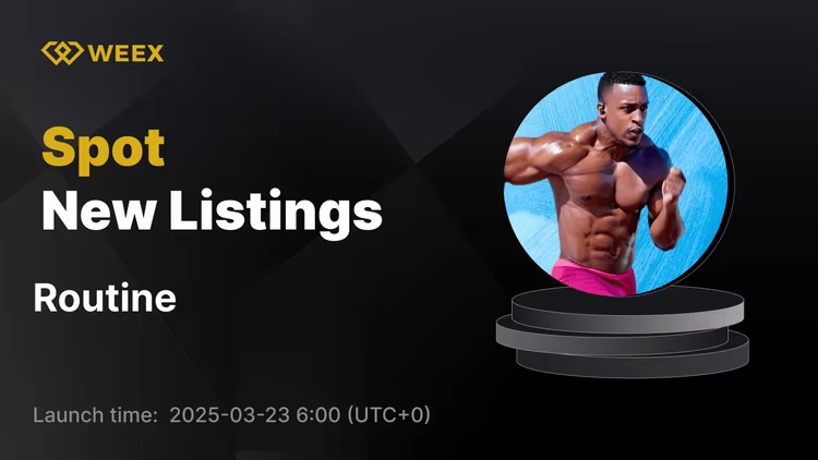 Rutina (Rutina) ahora listada en WEEX – ¡Opere el par USDT de rutina a partir de hoy!