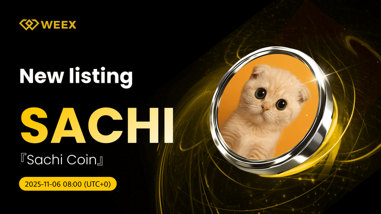 La negociación al contado de SACHI USDT se lanza en WEEX Exchange