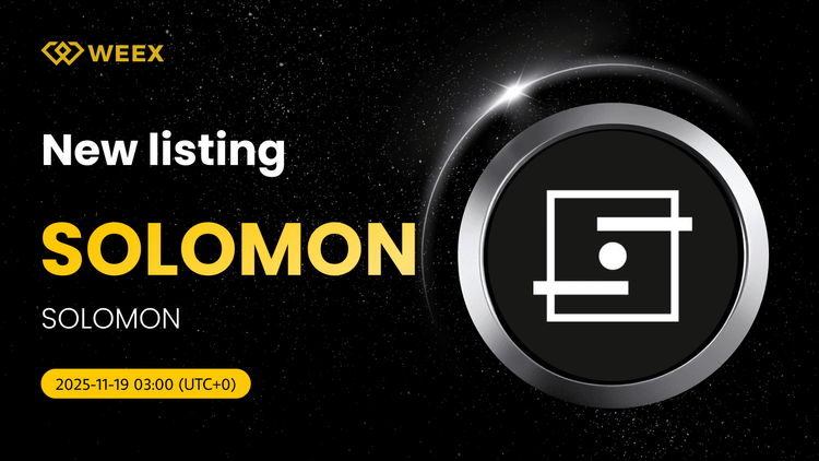 SOLOMON USDT Disponible en WEEX: Listado de monedas de SOLOMON