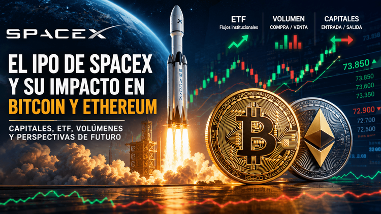 OPI de SpaceX vs. Bitcoin y Ethereum
