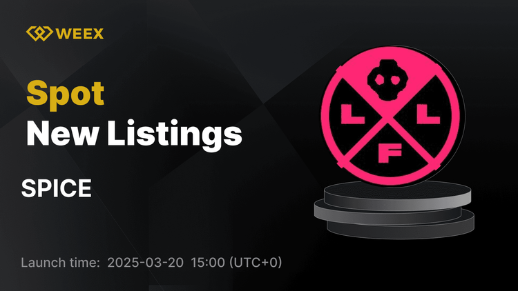 SPICE (SPICE) ahora listado en WEEX – SPICE USDT Trading disponible