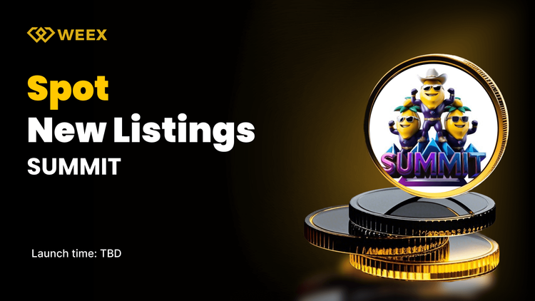 SUMMIT se publicará en WEEX Spot: explora el trading con el par SUMMIT USDT