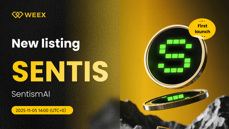SENTIS USDT se estrena en WEEX - SentismAI Coin Listed