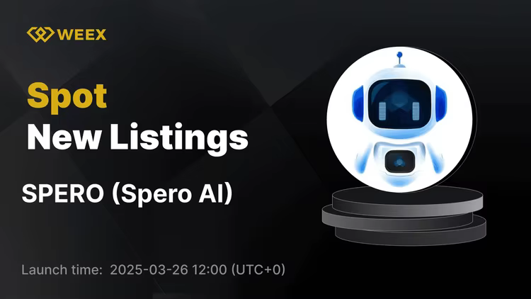 Spero AI (SPERO) ahora en vivo en WEEX con SPERO USDT Trading